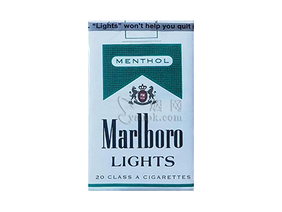 万宝路(软白绿薄荷淡味美版)